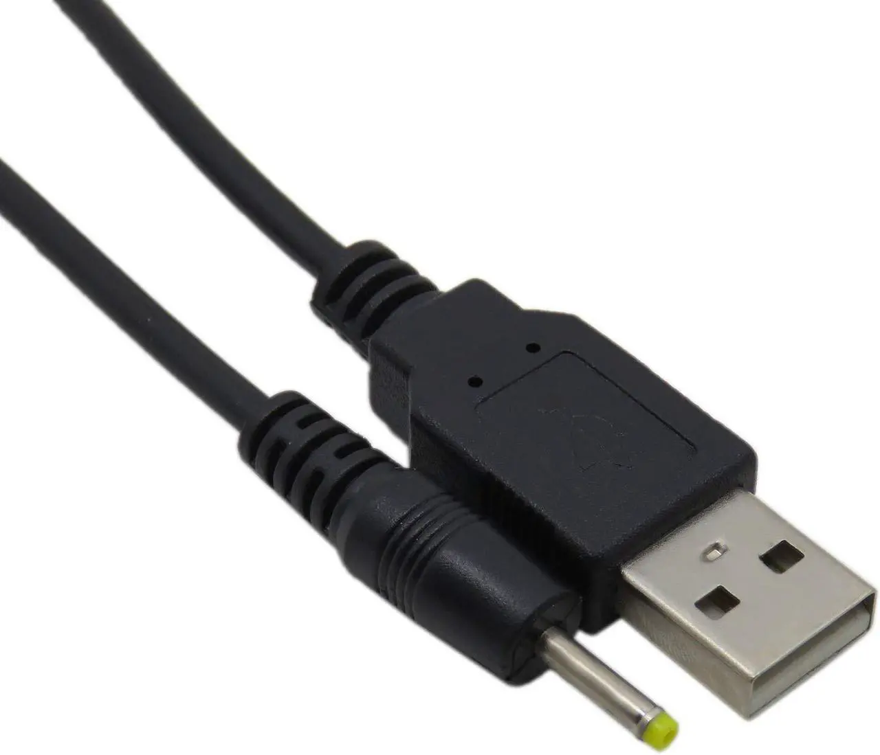 Alt view image 3 of 4 - Werleo 3 Packs 3FT USB 2.0 A Type Male to DC 2.5 x 0.7mm 5V DC Barrel Jack Power Cable Cord Black Usb to 5V Power Cable Usb to Dc Power Cable