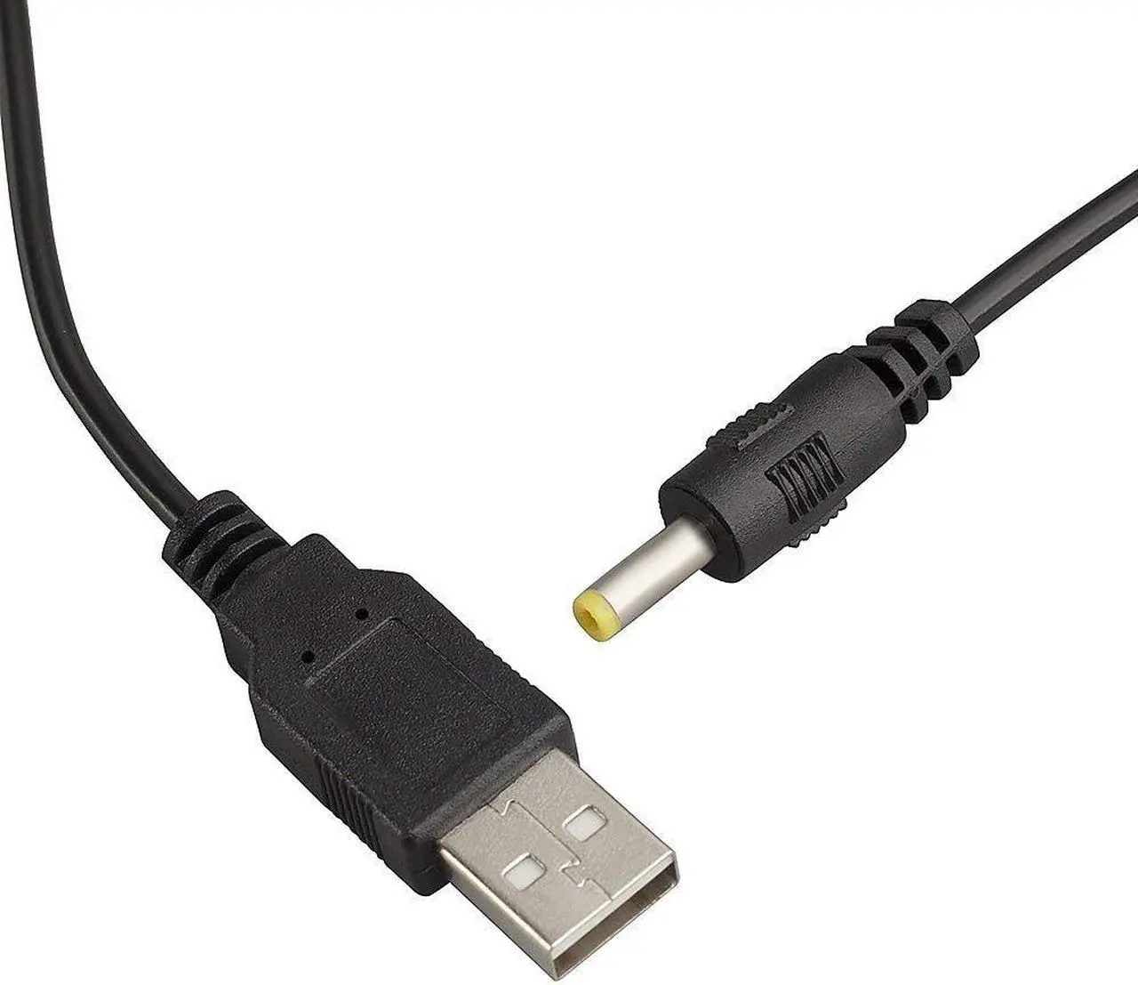 Alt view image 4 of 5 - Werleo 3 Packs 3FT USB 2.0 A Type Male to DC 4.0x1.7mm 5V DC Barrel Jack Power Cable Cord Black Usb to 5V Power Cable Usb to Dc Power Cable