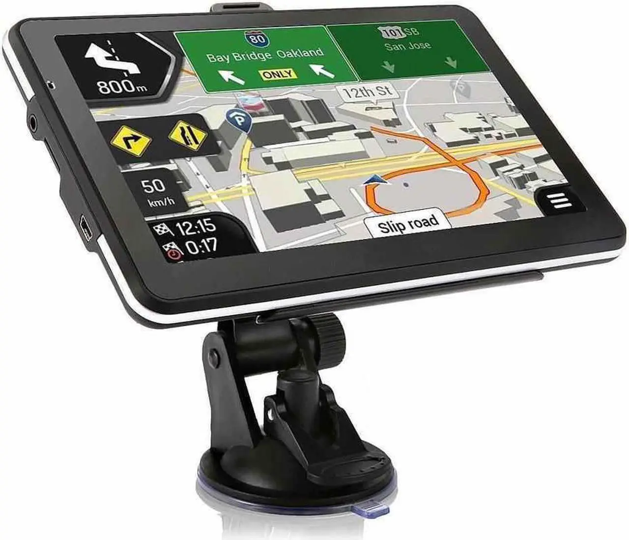 Main image of Car GPS Navigation system GPS Navigation for car 7 inch HD voice prompt system GPS Navigator Vehicle GPS Navigation with USB Cable and Car Charger Extend 32GB Memory LIFETIME FREE UPDAET MAP