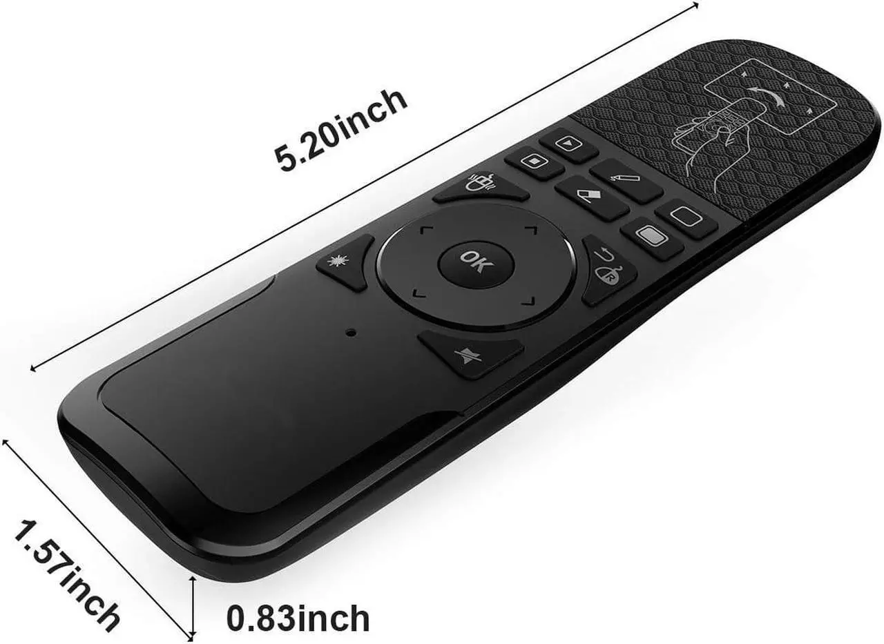 Alt view image 2 of 7 - Werleo Wireless Presenter with Mouse Functions and Red Laser 2.4GHz PowerPoint PPT Remote Control Clicker