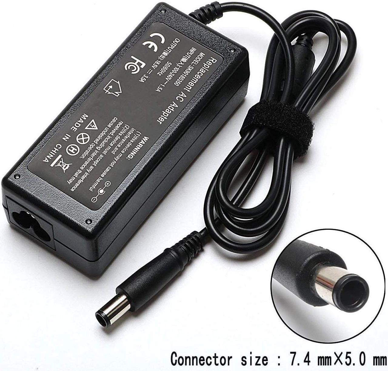 Alt view image 2 of 7 - 18.5V 3.5A 65W AC Adapter Laptop Charger for HP Pavilion G4 G6 G7 G32 G42 G56 G60 G61 G62 G71 G72 DV3 DV4 DV5 DV6 DV7 DM4 M6 M7 Series Compaq Presario CQ56 CQ57 CQ58 CQ62 CQ61 CQ60 Power Supply Cord