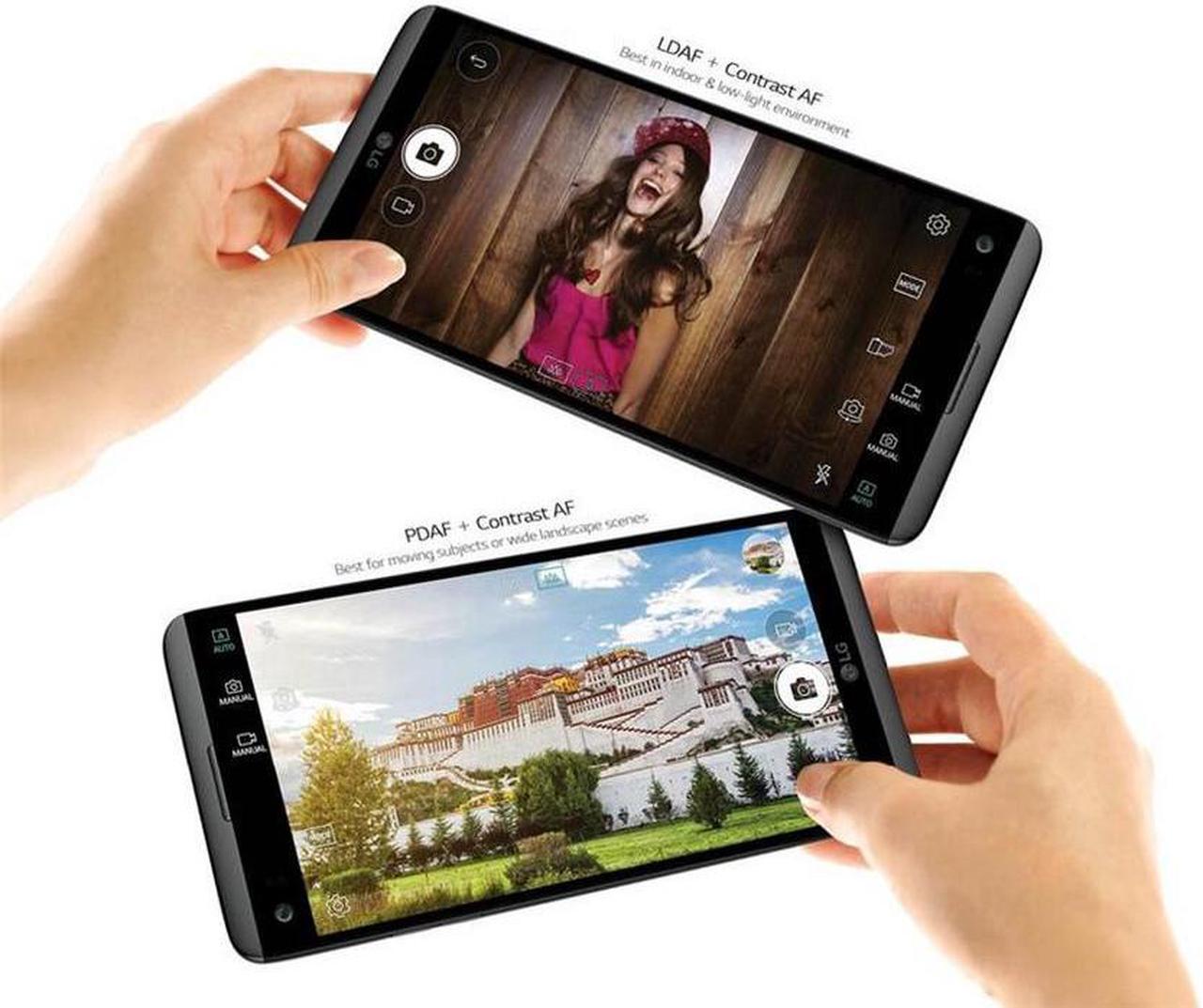 Alt view image 4 of 7 - Original Unlocked LG V20 H990N 4GB RAM 64GB ROM Mobile Phone  Dual SIM Quad Core 5.7'' 16MP+8MP Fingerprint 4G LTE Smart Phone (HK Version)