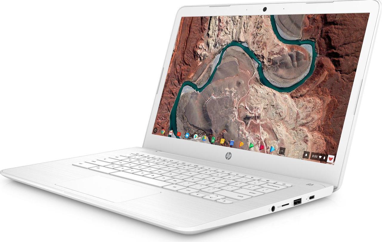 Main image of HP Chromebook - 14-ca051wm- 14" Intel Celeron N3350@1.1GHz, 4GB RAM, 32GB eMMC, Chrome OS (Renewed)