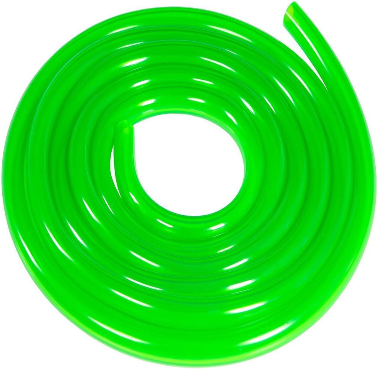 Alphacool AlphaTube HF Flexible Tubing 10mm ID, 16mm OD (3/8" ID, 5/8" OD), 3 Meters, UV Green