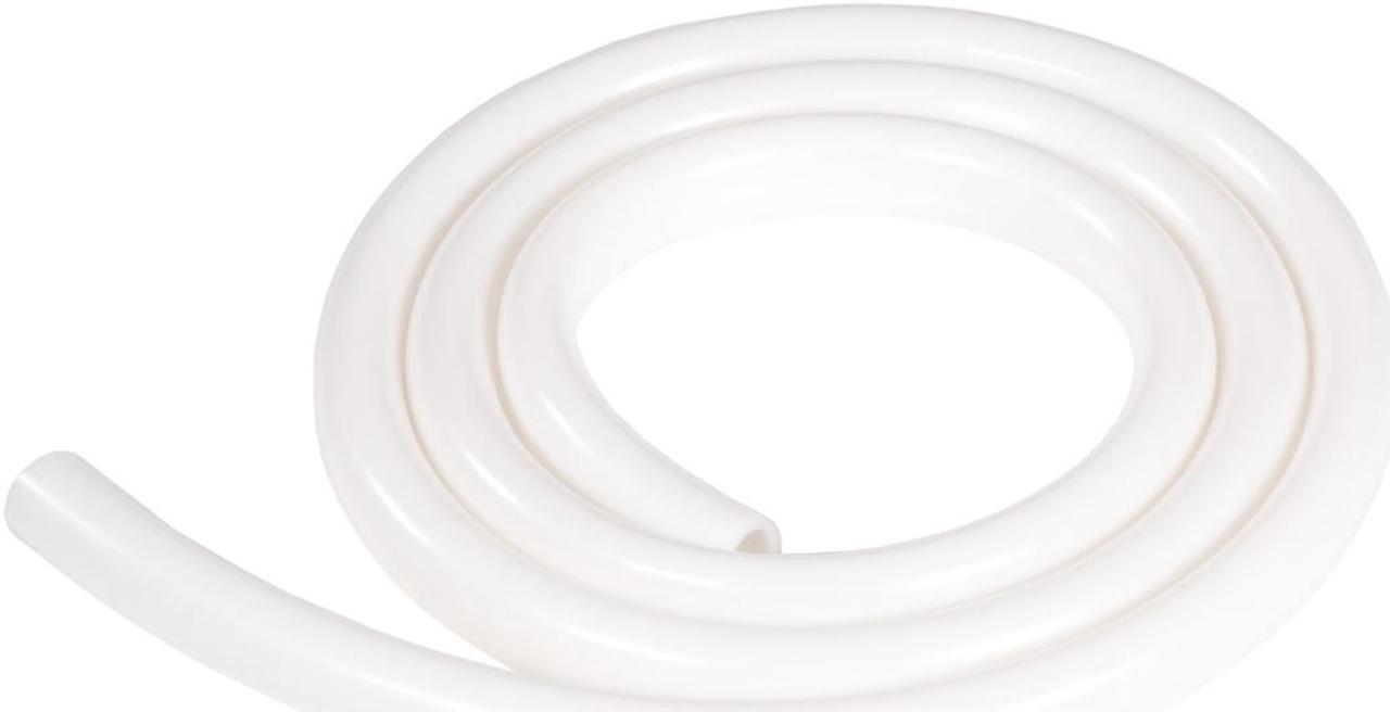 Alphacool AlphaTube HF Flexible Tubing 10mm ID, 13mm OD (3/8" ID, 1/2" OD), 1 meter, UV White