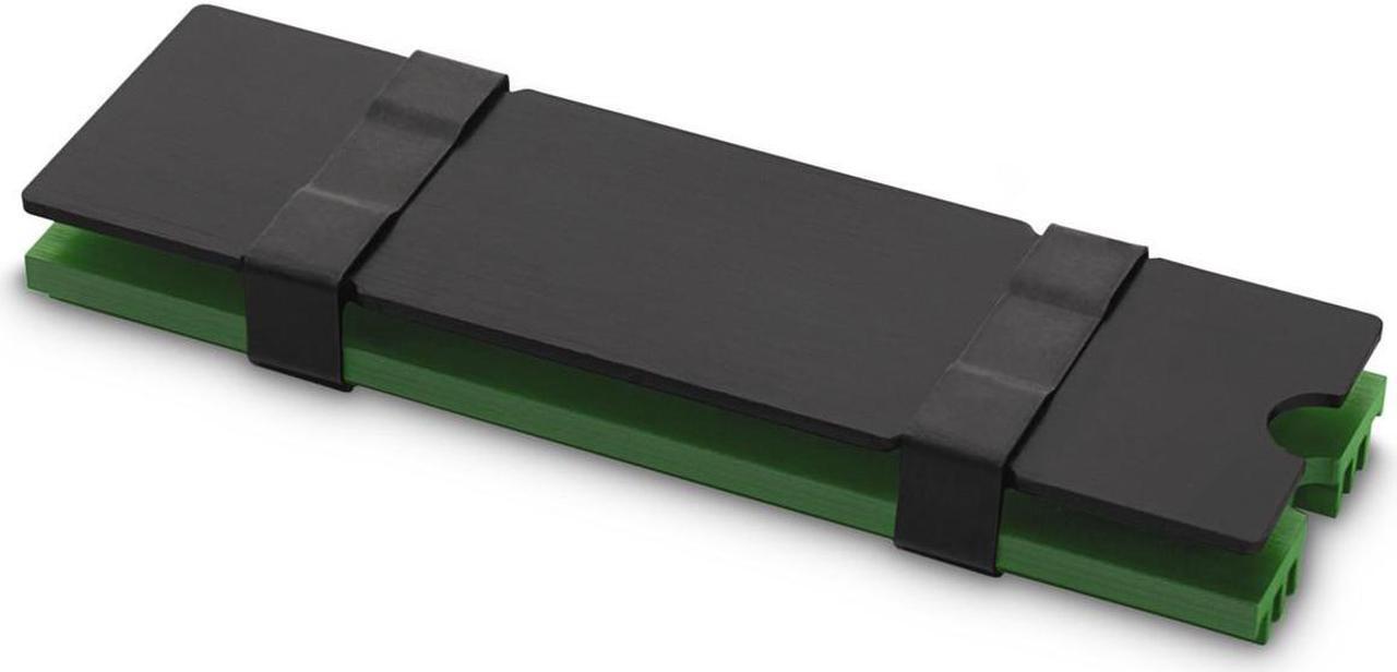 Alt view image 2 of 4 - EKWB EK-M.2 NVMe Heatsink, Green