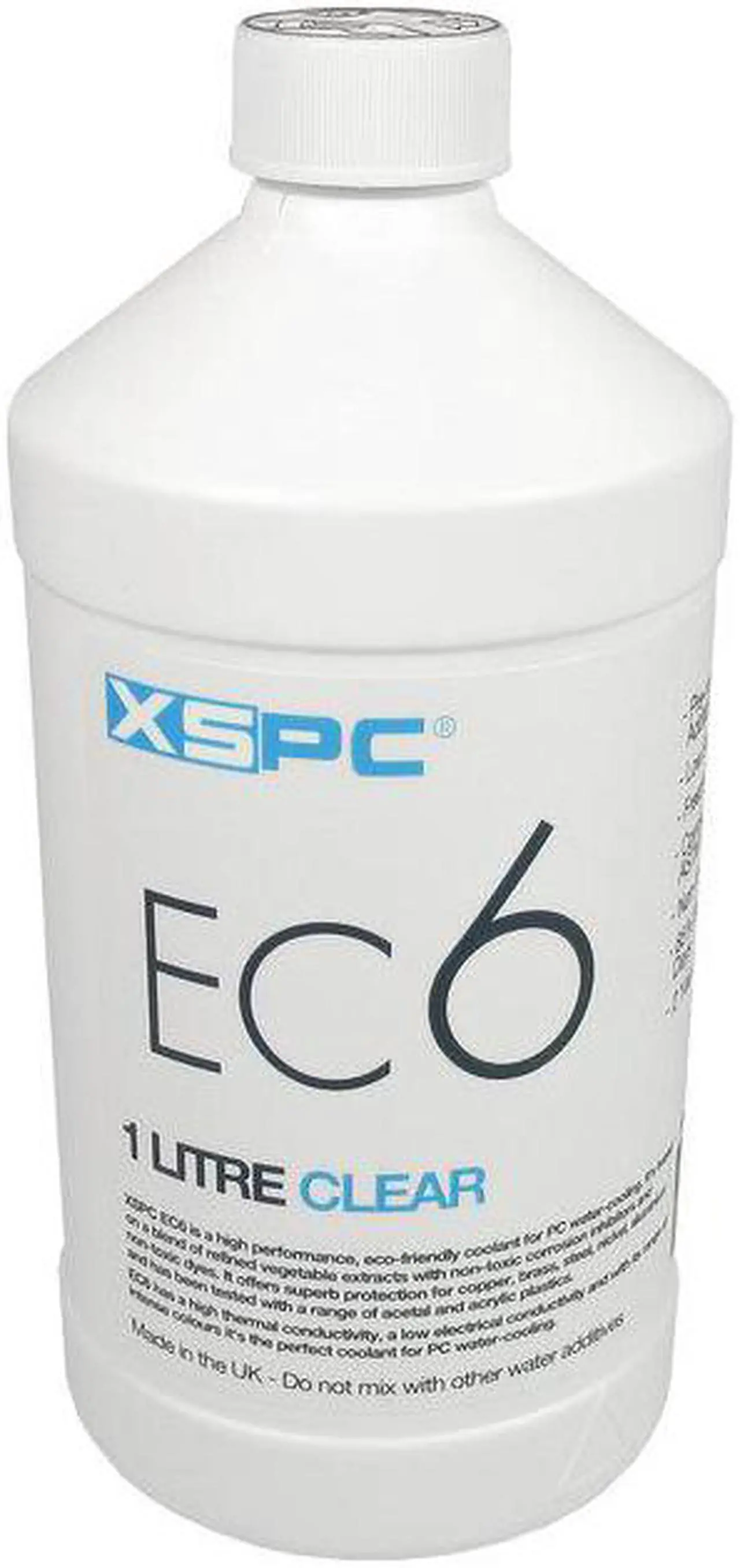 Main image of XSPC EC6 High Performance Premix PC Coolant, Translucent, 1000 mL, Clear