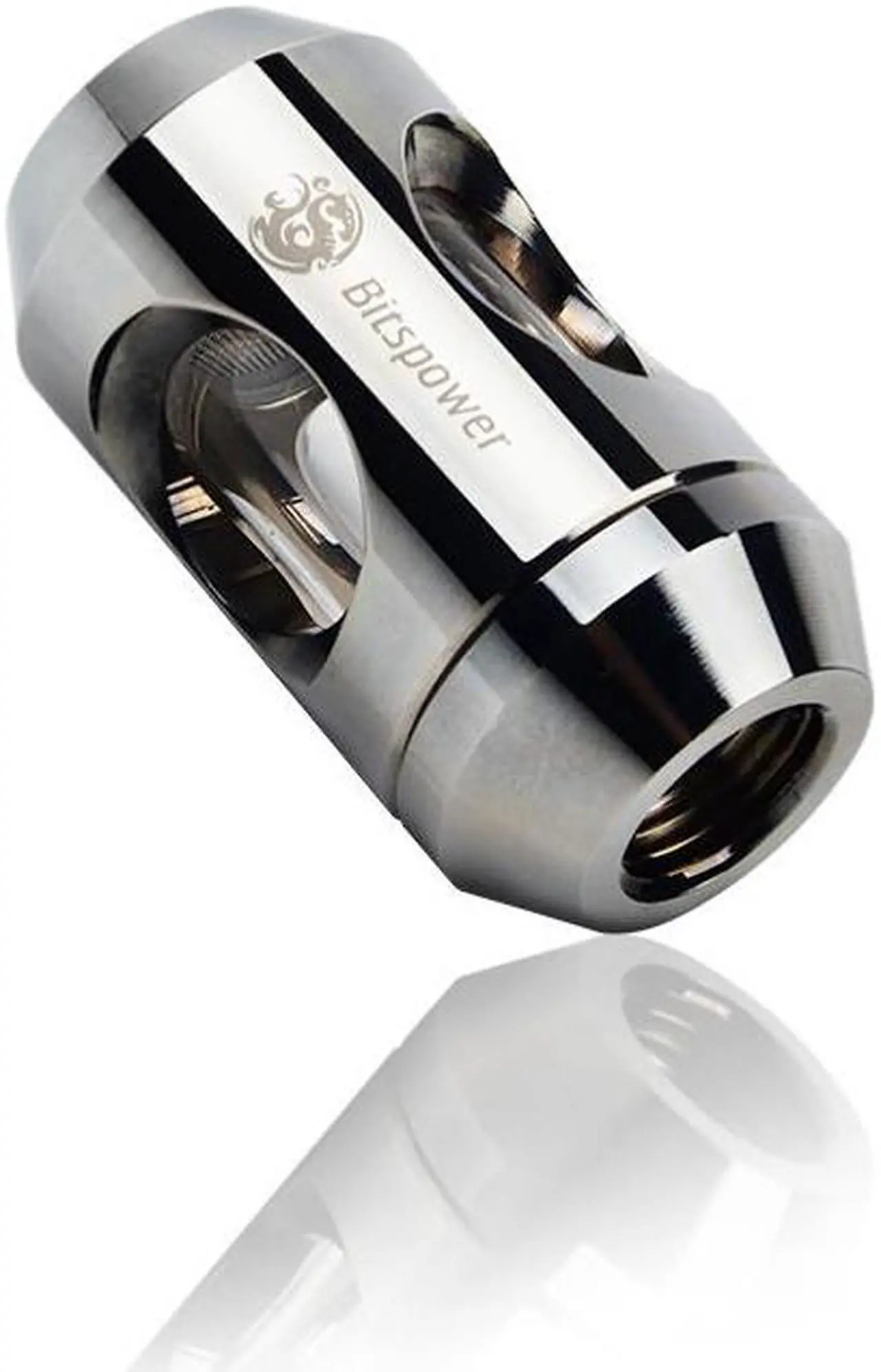 Alt view image 2 of 6 - Bitspower G1/4" In-Line Filter, Black Sparkle