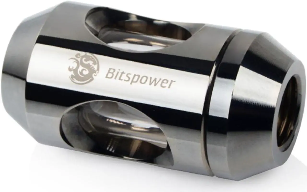 Main image of Bitspower G1/4" In-Line Filter, Black Sparkle