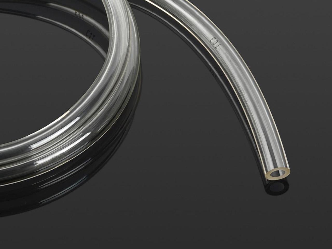 Alt view image 2 of 5 - Bitspower PVC Tubing 3/8" ID, 5/8" OD, 2 Meters Length, Clear