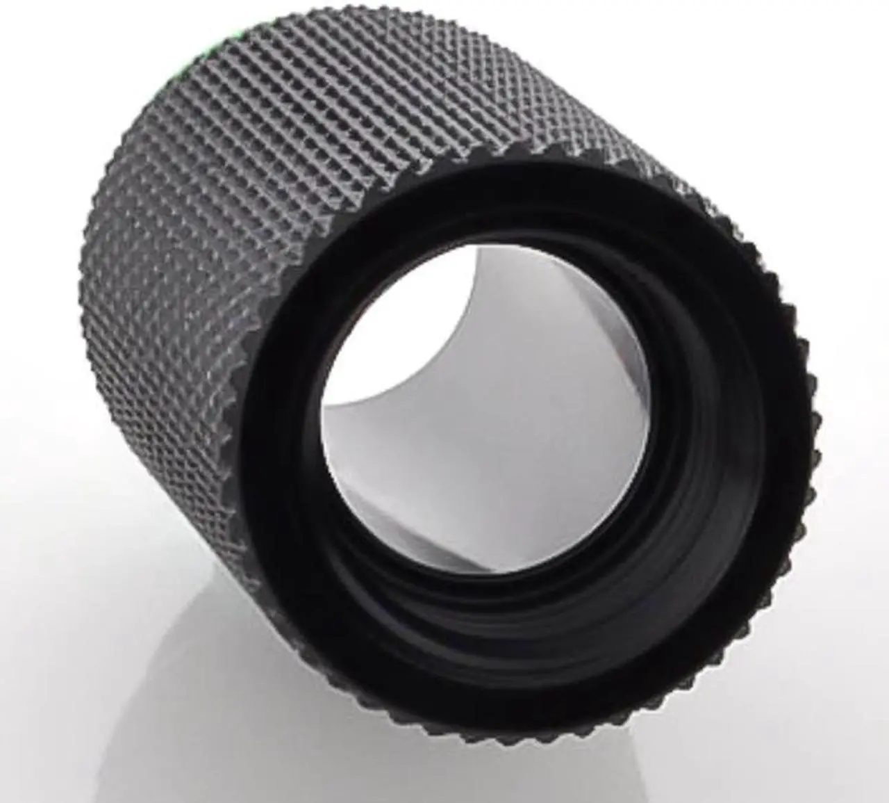 Alt view image 3 of 7 - Bitspower G1/4" Male to Female Extender Fitting, 30mm, Matte Black