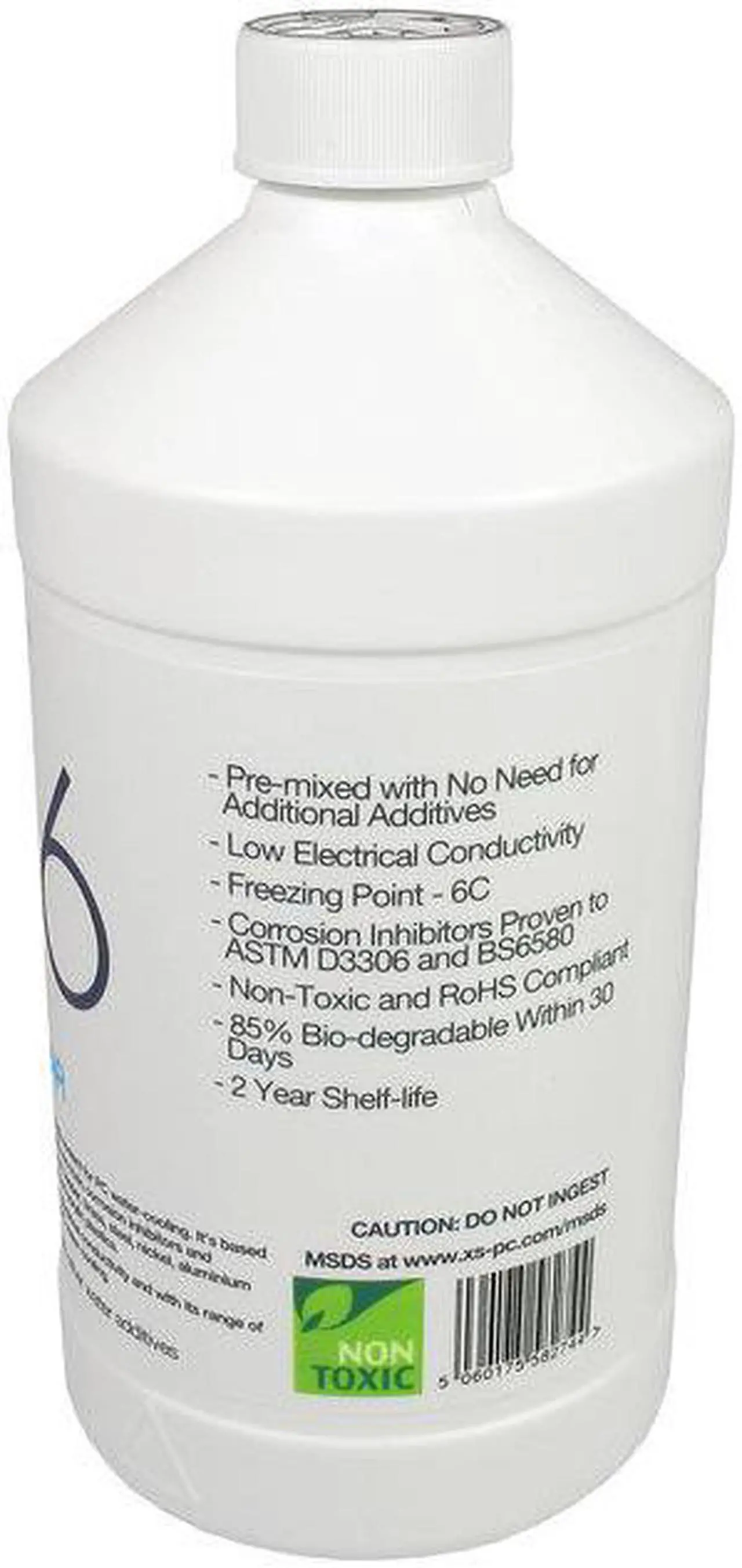 Alt view image 2 of 13 - XSPC EC6 High Performance Premix PC Coolant, Translucent, 1000 mL, Clear