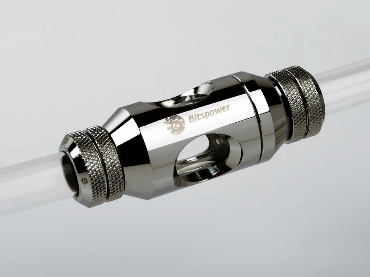 Alt view image 4 of 6 - Bitspower G1/4" In-Line Filter, Black Sparkle