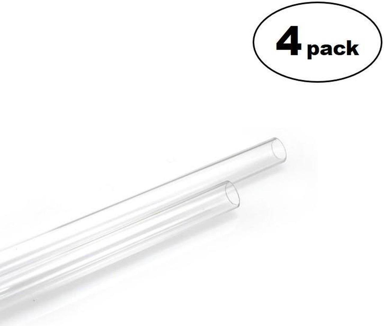 XSPC PETG Tubing 10mm ID, 14mm OD, 0.5m, Clear, 4-pack