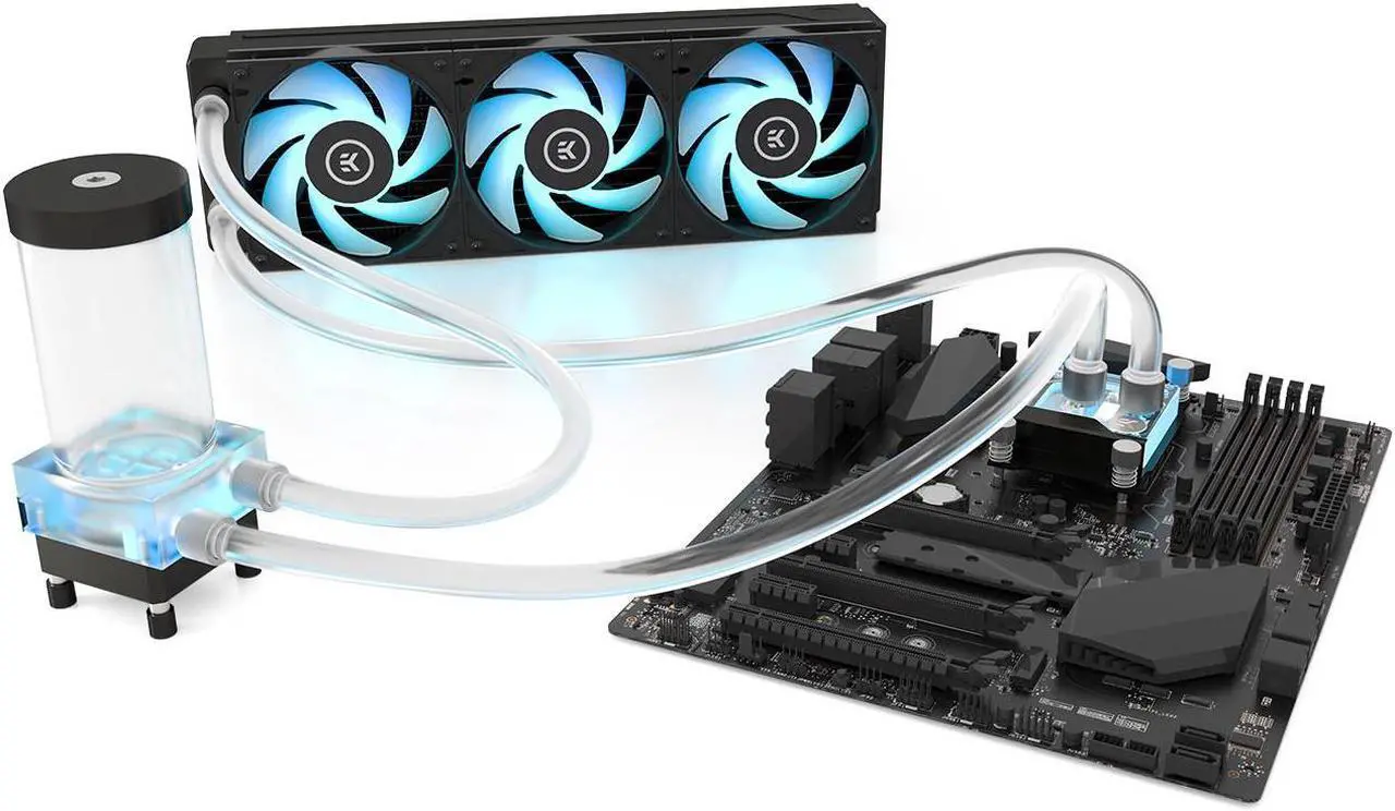 Alt view image 3 of 10 - EKWB EK-KIT Classic RGB P360 Water Cooling Kit