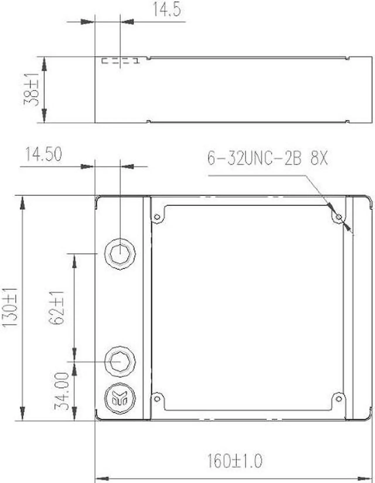 Alt view image 7 of 7 - EKWB EK-CoolStream PE 120 (Single) Water-Cooling Radiator