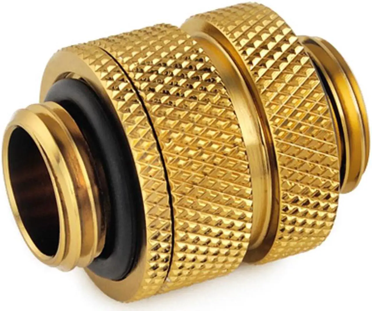 Main image of Bitspower G1/4" Adjustable Aqua Link Pipe (16-22mm), True Brass