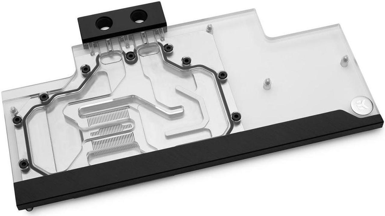 Main image of EKWB EK-FC Trio RTX 2080 Ti Classic RGB GPU Water Block, Nickel/Plexi