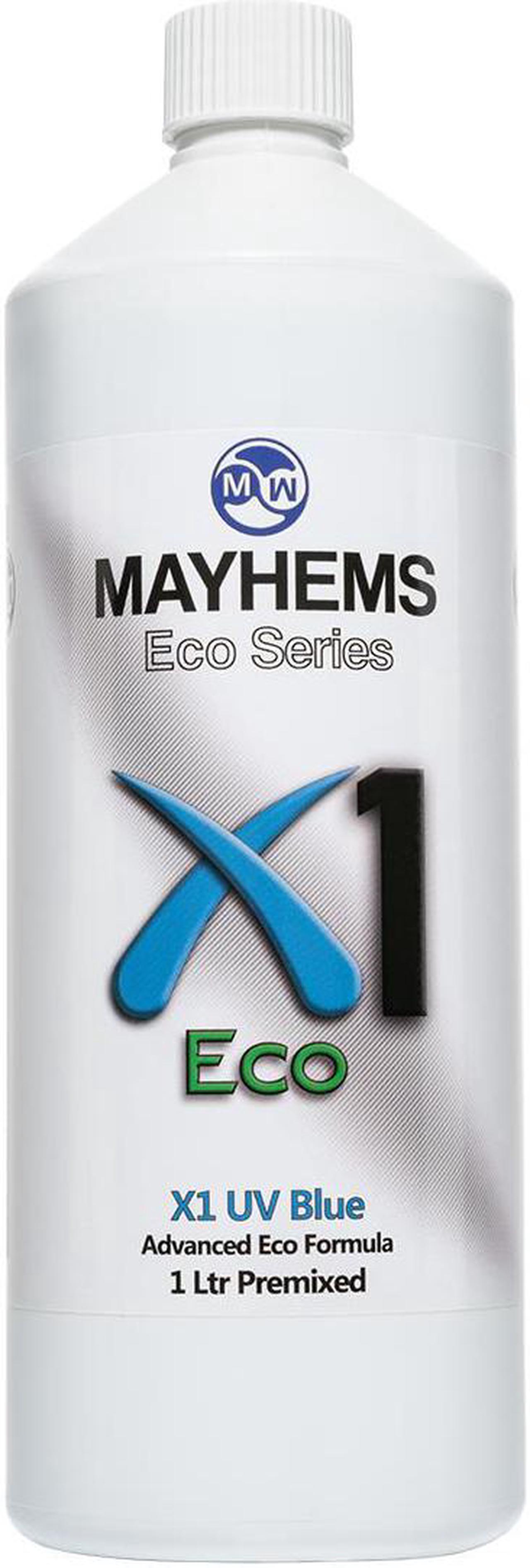 Mayhems X1 Eco PC Coolant Premix, 1000mL, UV Blue