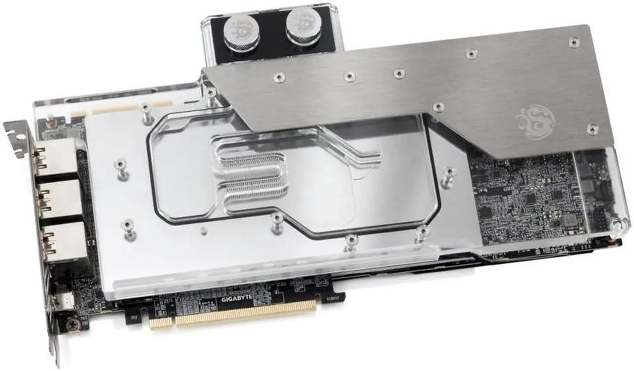 Alt view image 2 of 8 - Bitspower Brizo VGA water block for GIGABYTE AORUS GeForce RTX 2080 Ti XTREME