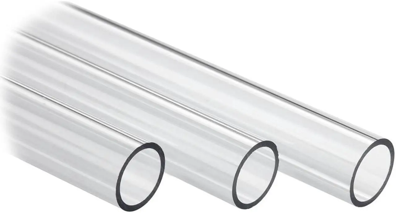 Alt view image 2 of 3 - Corsair Hydro X Series XT Hardline 12mm Tubing, 1 Meter, Clear, 3-pack