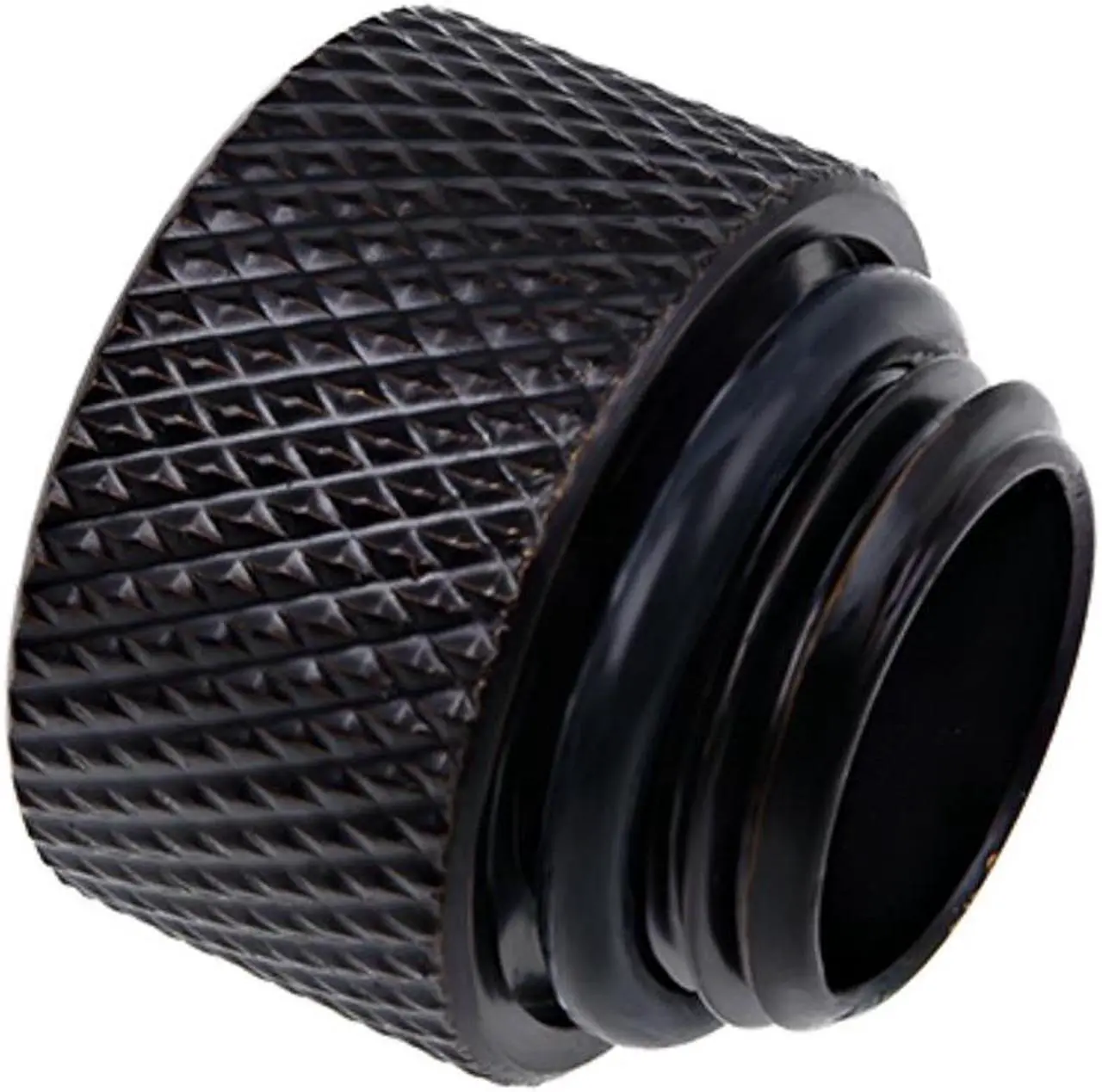 Alt view image 5 of 7 - Alphacool Eiszapfen G1/4" Male to Female 10mm Extender Fitting, Deep Black