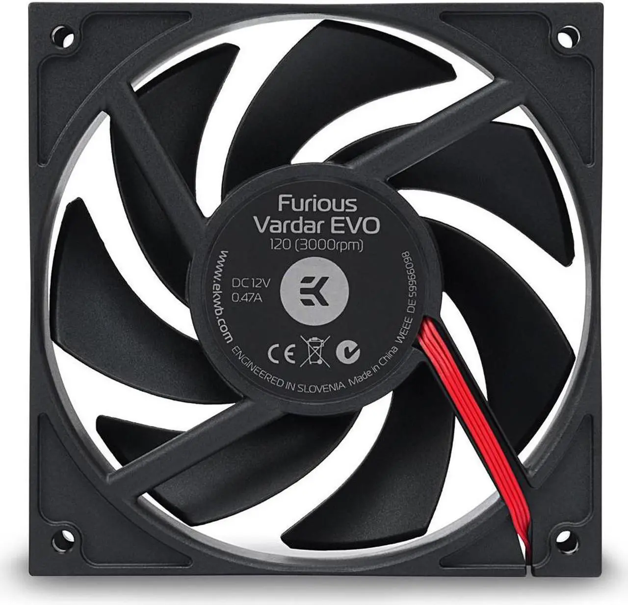 Alt view image 2 of 5 - EK-Furious Vardar EVO 120 BB (1200-3000rpm)