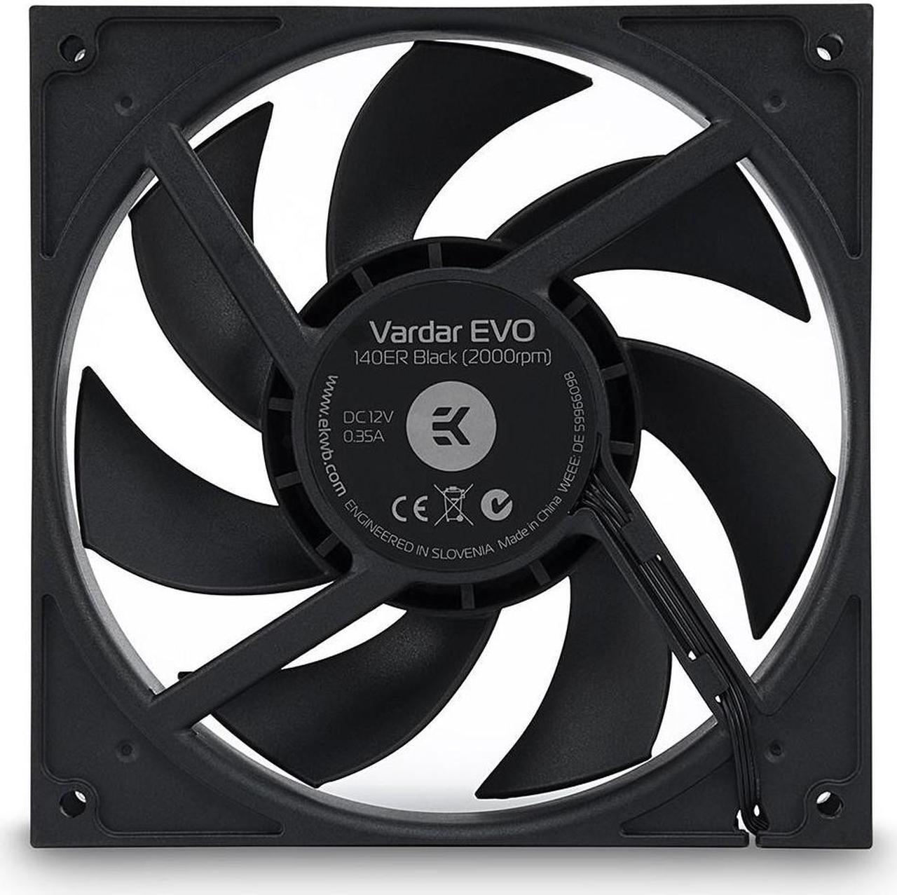 Alt view image 2 of 6 - EK-Vardar EVO 140ER Black BB (500-2000rpm)