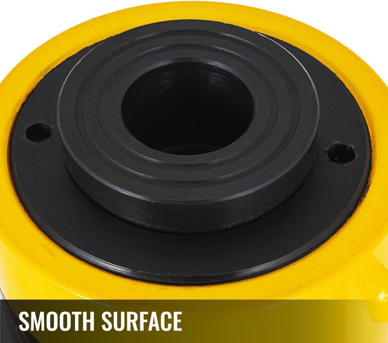 Alt view image 3 of 11 - VEVOR Mophorn Hydraulic Cylinder Jack 30Ton, Solid Ram Hydraulic Cylinder 4Inch, Stroke Single Acting Hydraulic Cylinder, w/Quick Connector Portable Hydraulic Solid Jack Industrial Lifting Jack Ram