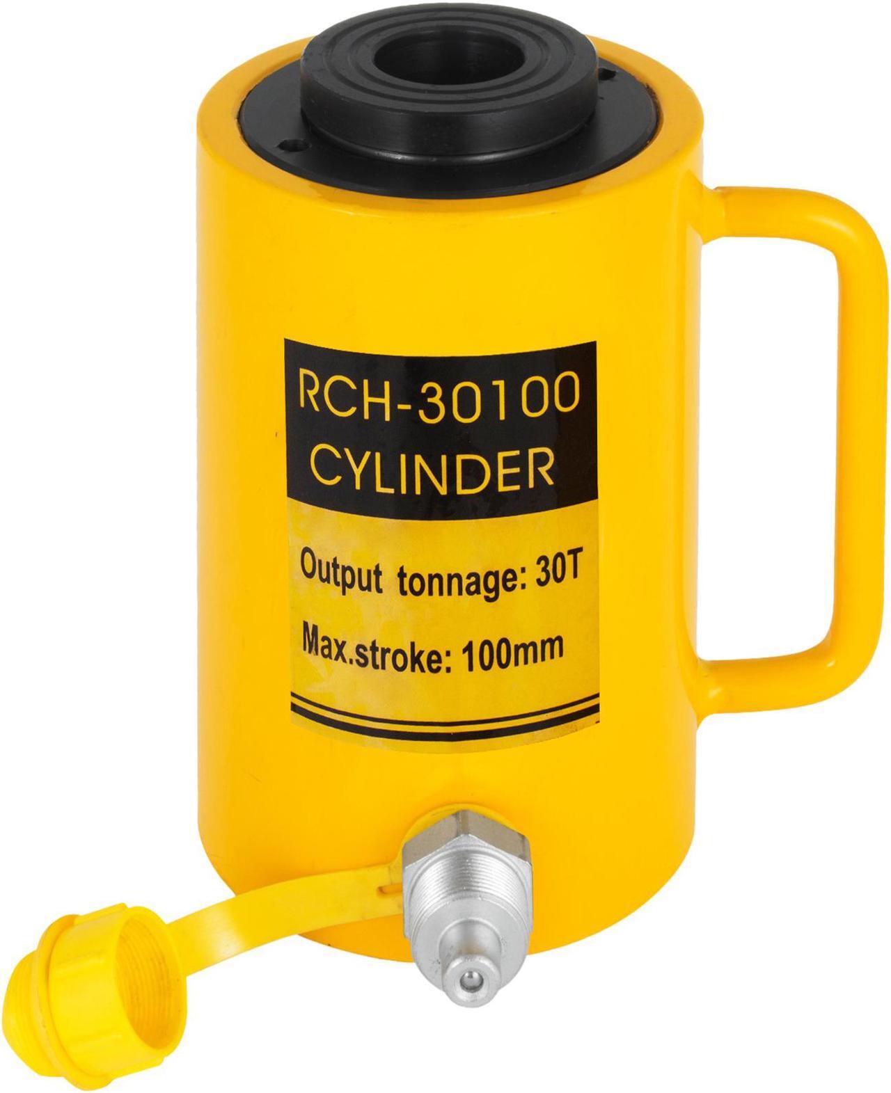 Main image of VEVOR Mophorn Hydraulic Cylinder Jack 30Ton, Solid Ram Hydraulic Cylinder 4Inch, Stroke Single Acting Hydraulic Cylinder, w/Quick Connector Portable Hydraulic Solid Jack Industrial Lifting Jack Ram