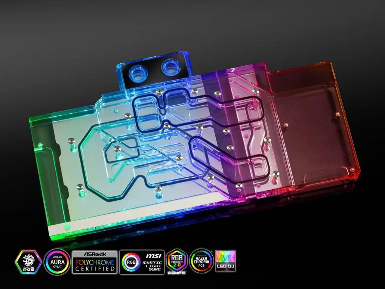 Alt view image 4 of 5 - Bitspower Classic VGA Water Block for MSI GeForce RTX 3080 Gaming Trio series