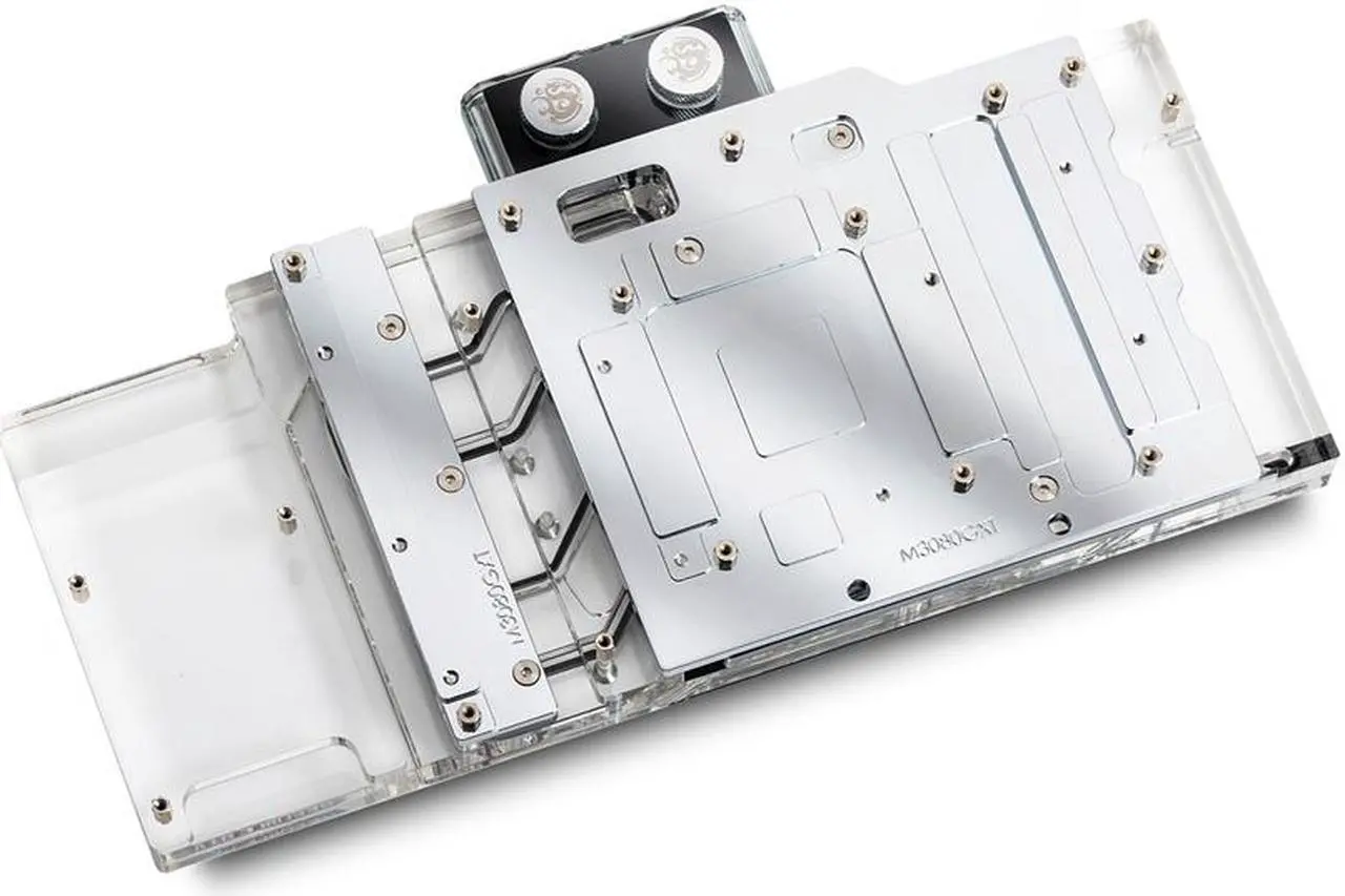Alt view image 3 of 5 - Bitspower Classic VGA Water Block for MSI GeForce RTX 3080 Gaming Trio series