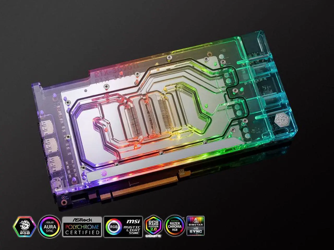 Alt view image 4 of 5 - Bitspower Classic VGA Water Block for MSI GeForce RTX 3090 Ti GAMING and SUPRIM series