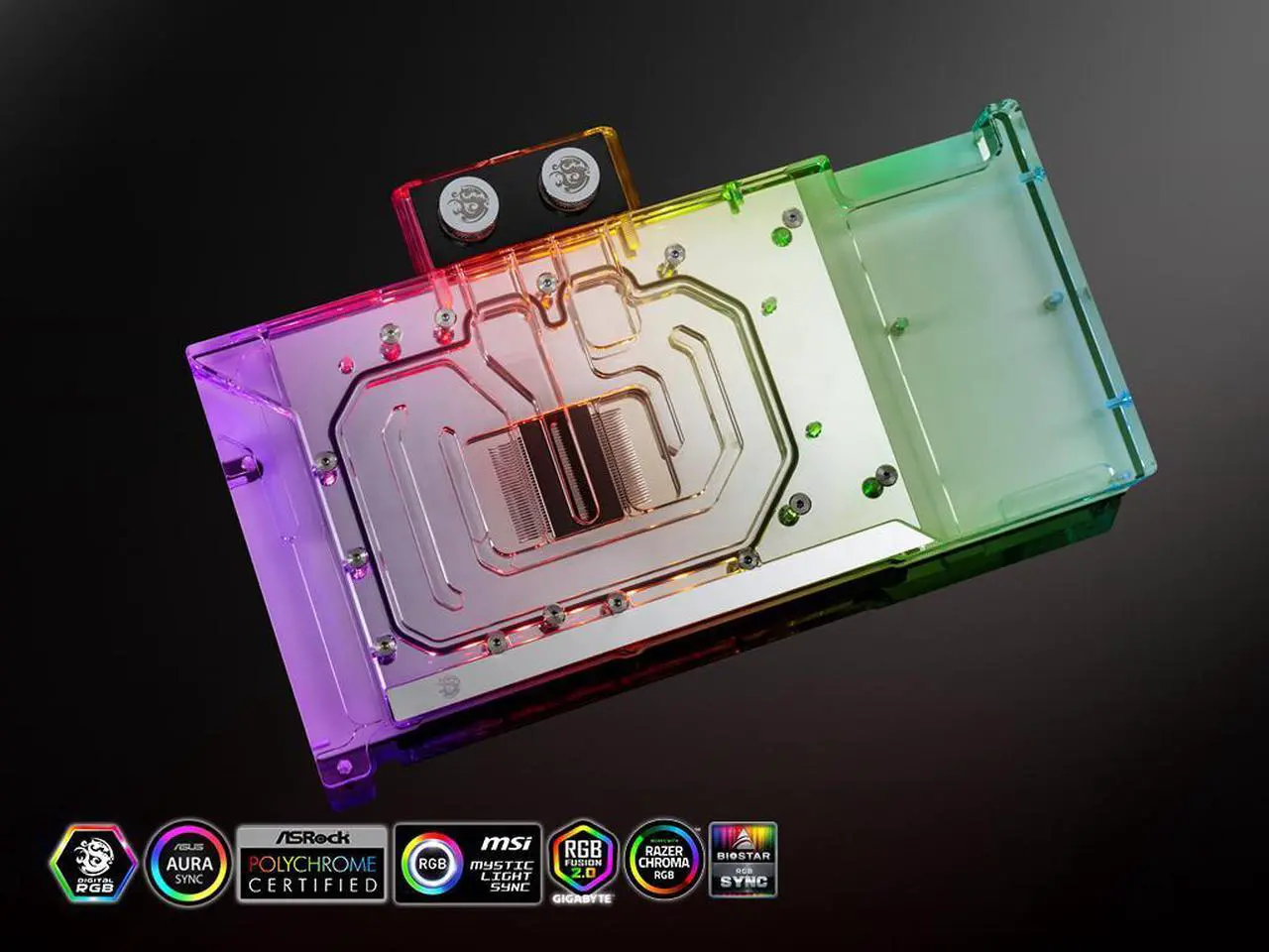 Alt view image 4 of 5 - Bitspower Nebula VGA Water Block For GALAX GeForce RTX 4080 HOF