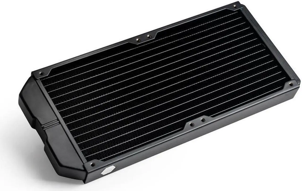 Alt view image 2 of 4 - Bitspower Leviathan II 280 Radiator with Single Wave Fins (Thickness 27mm)