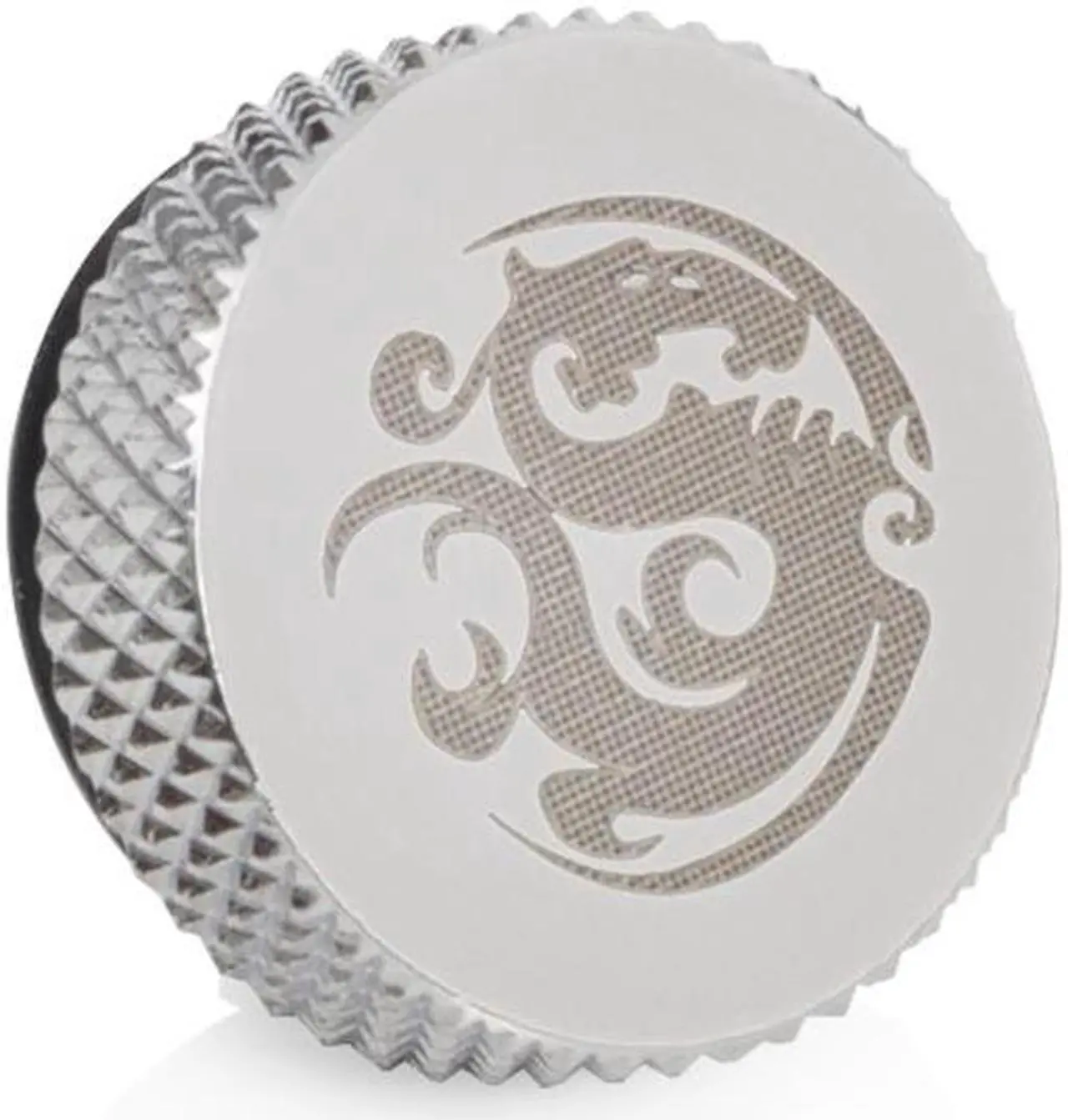 Alt view image 2 of 3 - Bitspower G1/4" Silver Shining Stop Fitting (4PCS)