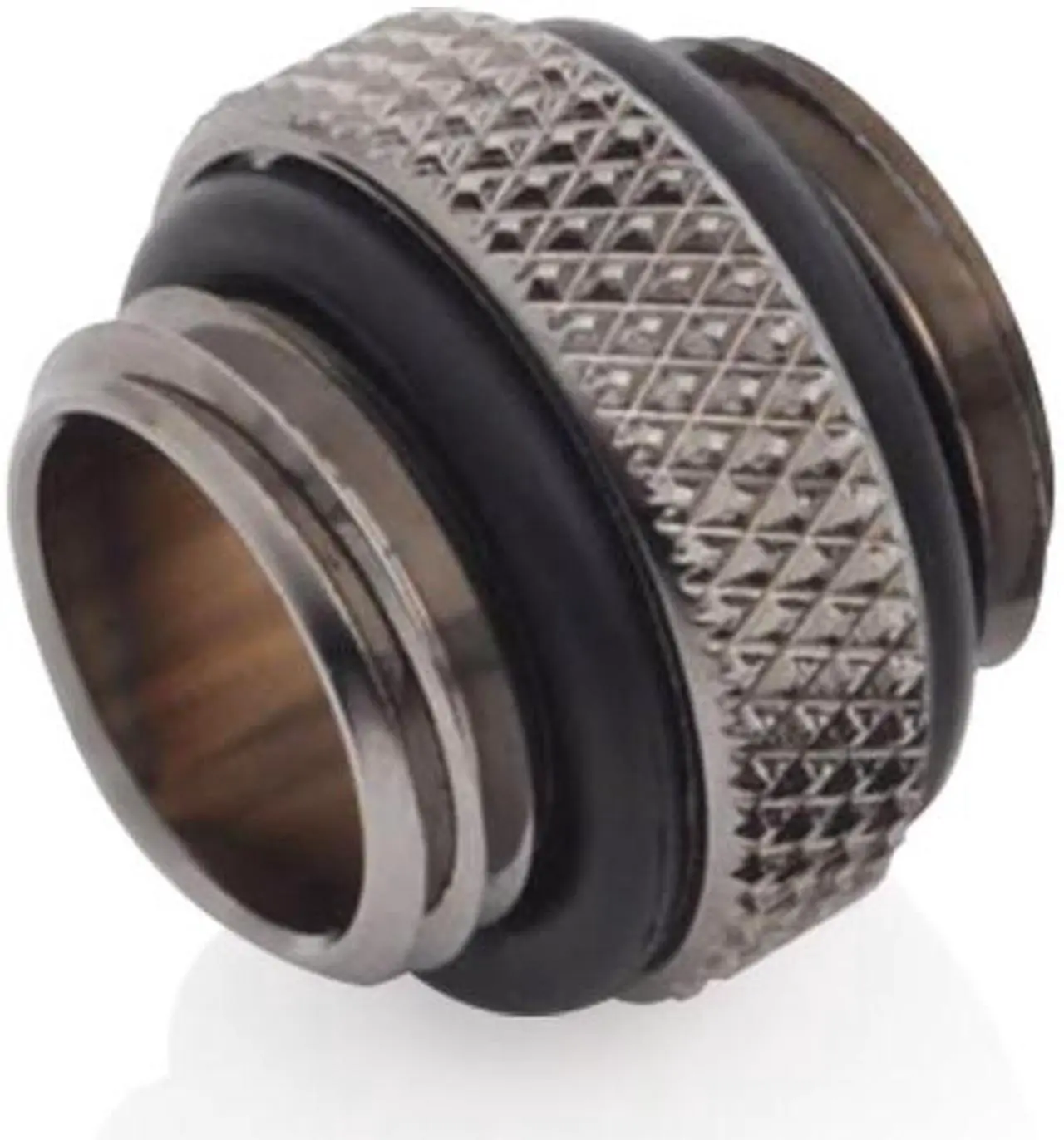 Alt view image 2 of 2 - Bitspower G1/4" Black Sparkle Mini Dual G1/4" Extender (4PCS)