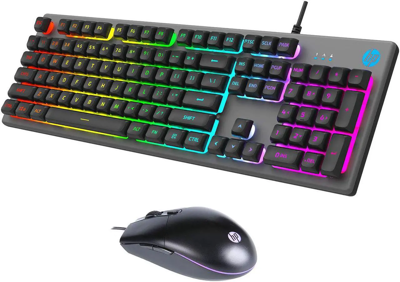 Alt view image 2 of 5 - HP Gaming Keyboard and Mouse KM300F