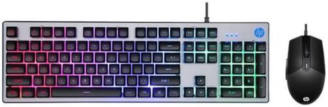 Alt view image 5 of 5 - HP Gaming Keyboard and Mouse KM300F