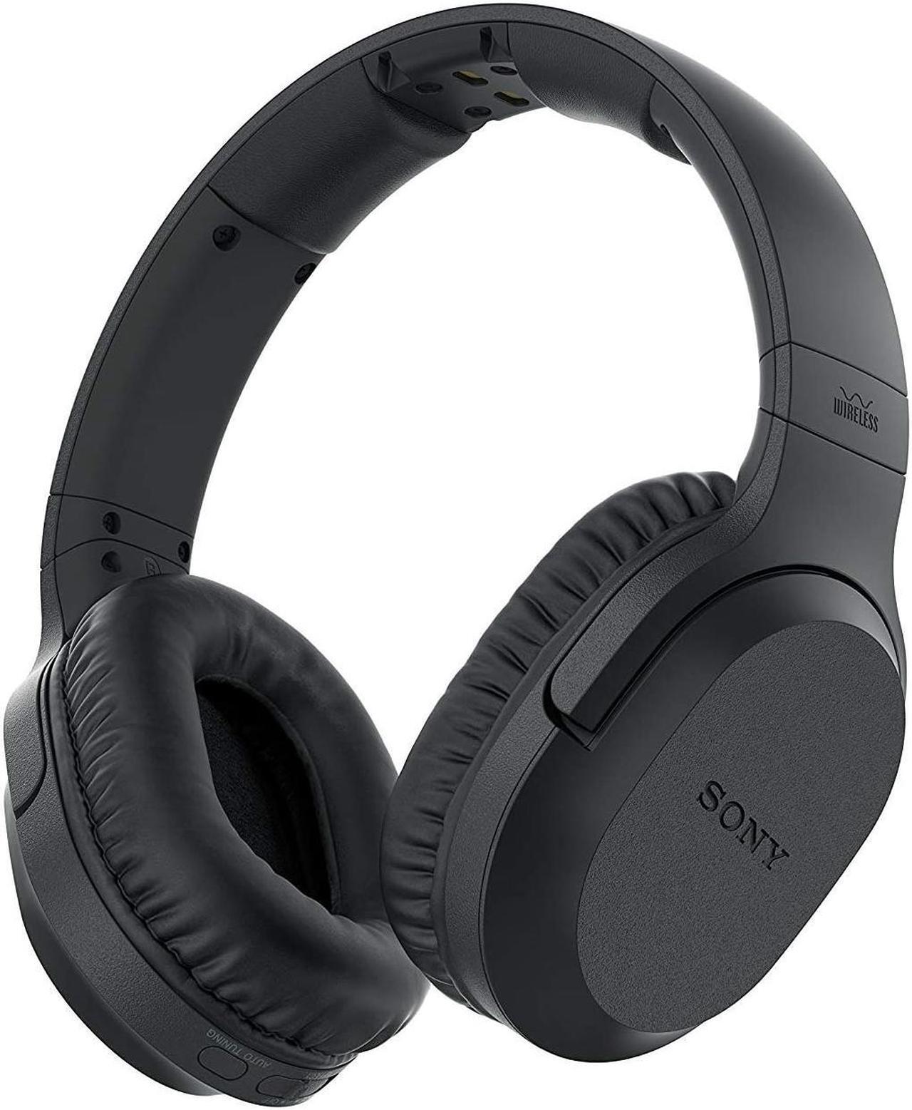 Alt view image 3 of 7 - Sony Wireless Headphones for TV Watching (WHRF400R) with Transmitter Dock (TMRRF400) – 6-ft 3.5mm Stereo + NeeGo RCA Plug Y-Adapter for TV