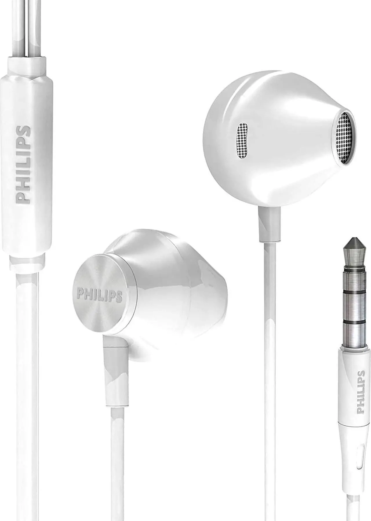 Alt view image 2 of 4 - Philips Wired Earbuds Earphones, in Ear Headphones, Bass Clear Sound, Ergonomic Comfort-Fit