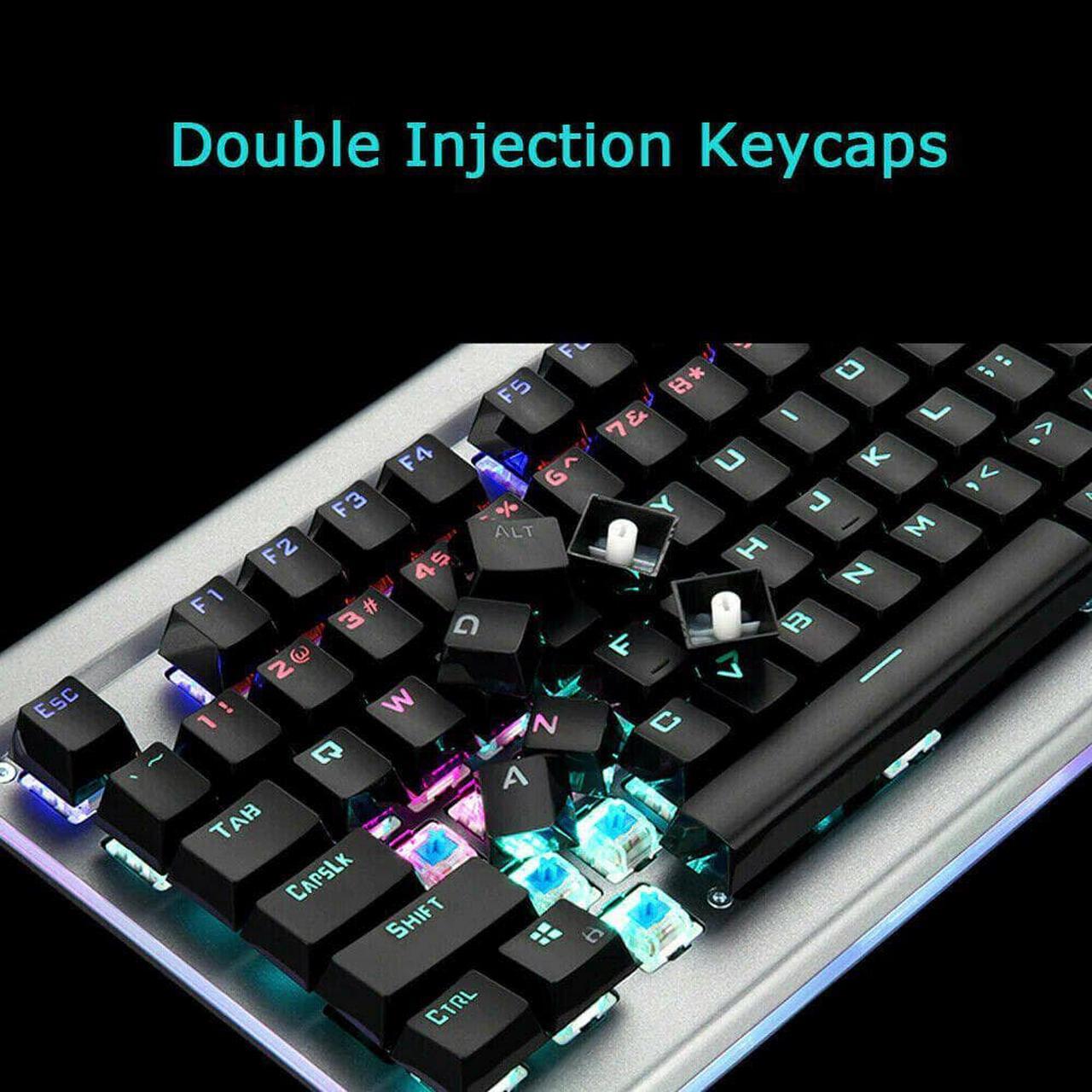Alt view image 7 of 7 - HP GK520 Wired Mechanical Gaming Keyboard, Backlit