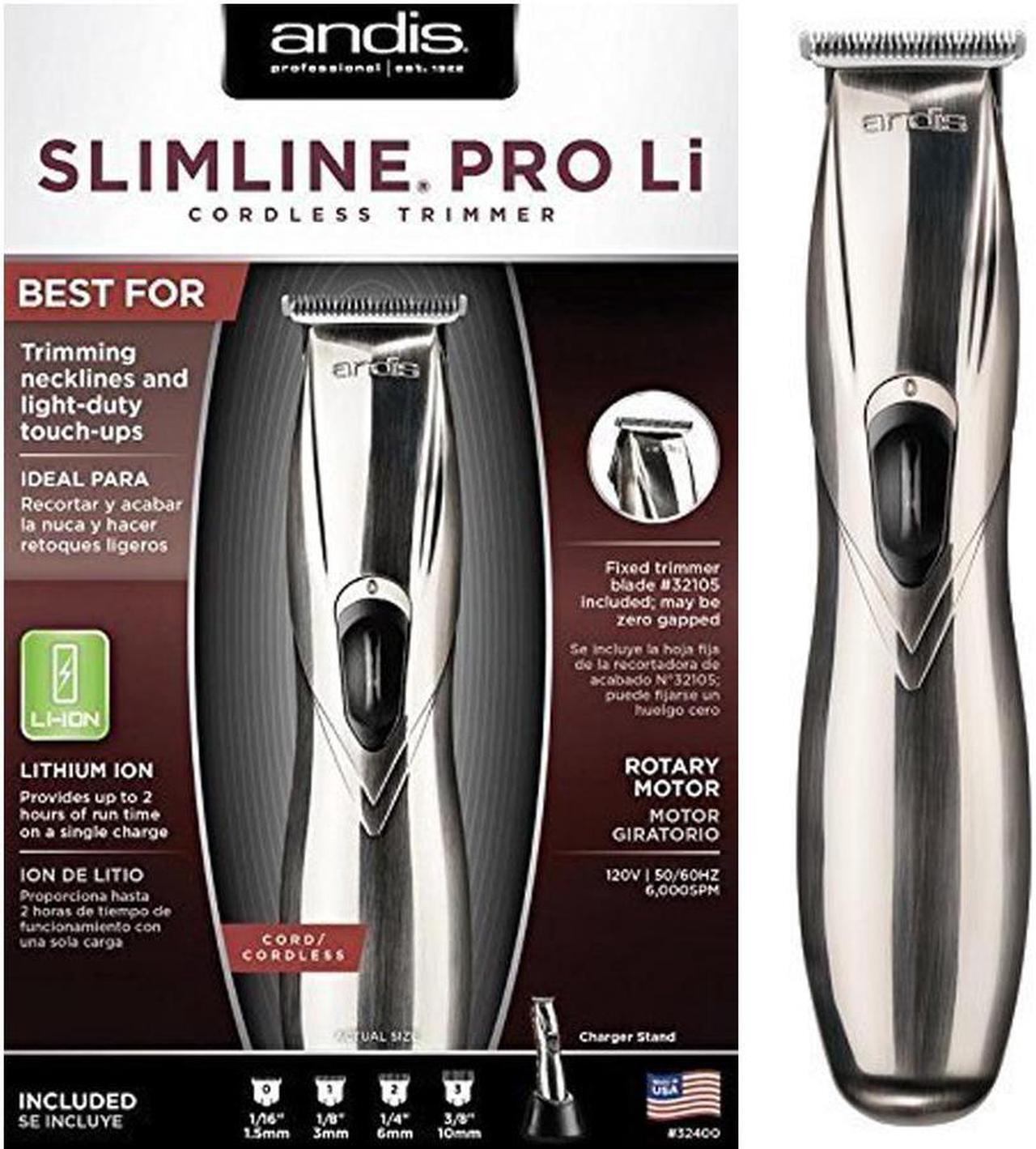Alt view image 2 of 15 - Andis Slimline Pro Li T-Blade Trimmer #32400
