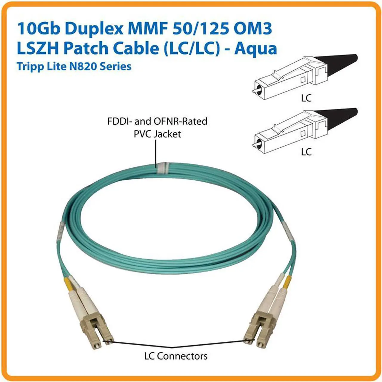 Alt view image 2 of 9 - TRIPP LITE N820-15M 15M MMF LC LC Cable