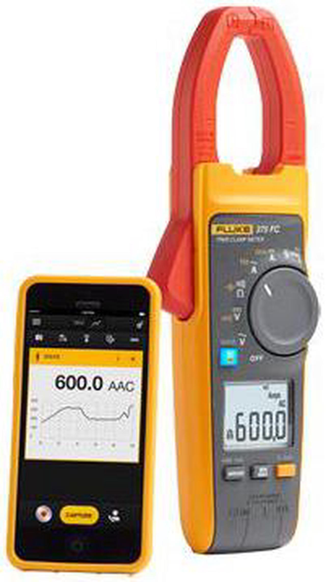 Alt view image 5 of 17 - Fluke - FLUKE-375/FC - FLUKE-375 FC - Clamp Meter, Auto, True RMS, 600 A AC, 1 kV AC, 1 kV DC, 34 mm Jaw Opening Max.