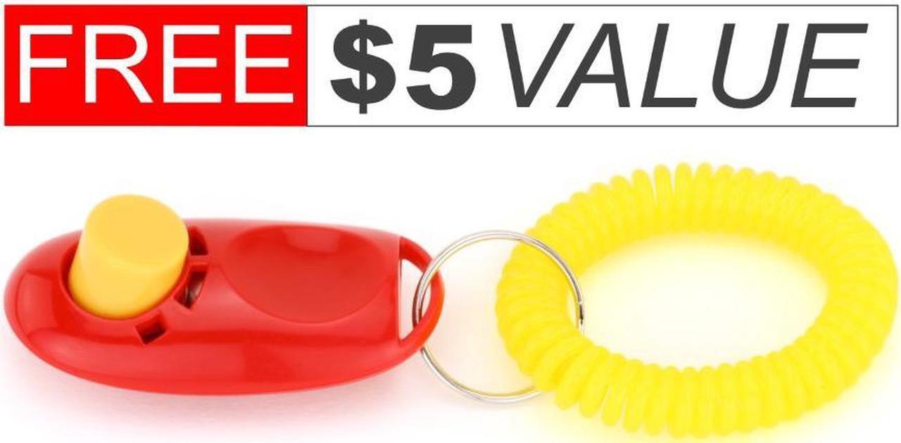 Alt view image 5 of 8 - Shock Collar for Small Dogs with Remote + FREE Dog Clicker Training – 3 Mode (sound, vibration & shock) – Save Money with Rechargeable Batteries – Clicker + Shock Collar = Faster Results