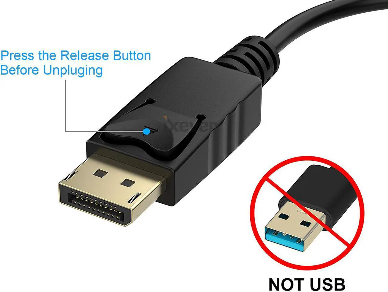 Alt view image 7 of 7 - DP DisplayPort to DVI Adapter (3Pack), iXever Gold Plated DP Display Port to DVI DVI-I Female Video Adapter 1080p, Compatible with Computer, Desktop, Laptop, PC, Monitor, Projector, HDTV - Black