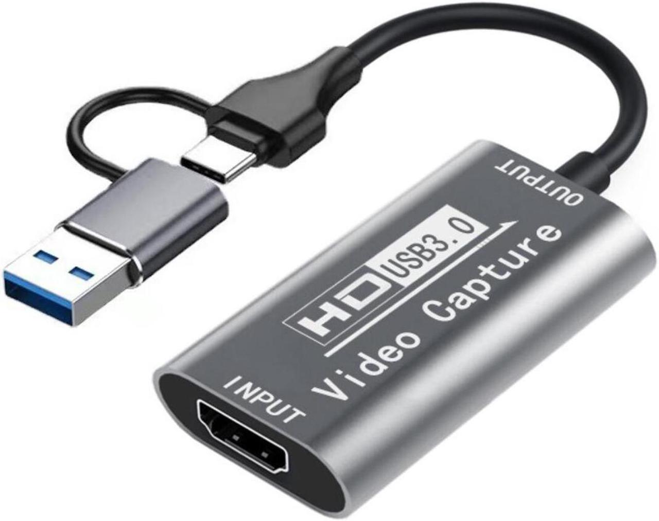 Main image of IXEVER 4K HDMI Capture Card for Streaming, Full HD 1080P 60FPS USB Cam Link Game Audio Video Capture Card for Nintendo Switch/PS5/3ds/Xbox/PS4 to Window Mac OS System OBS Zoom