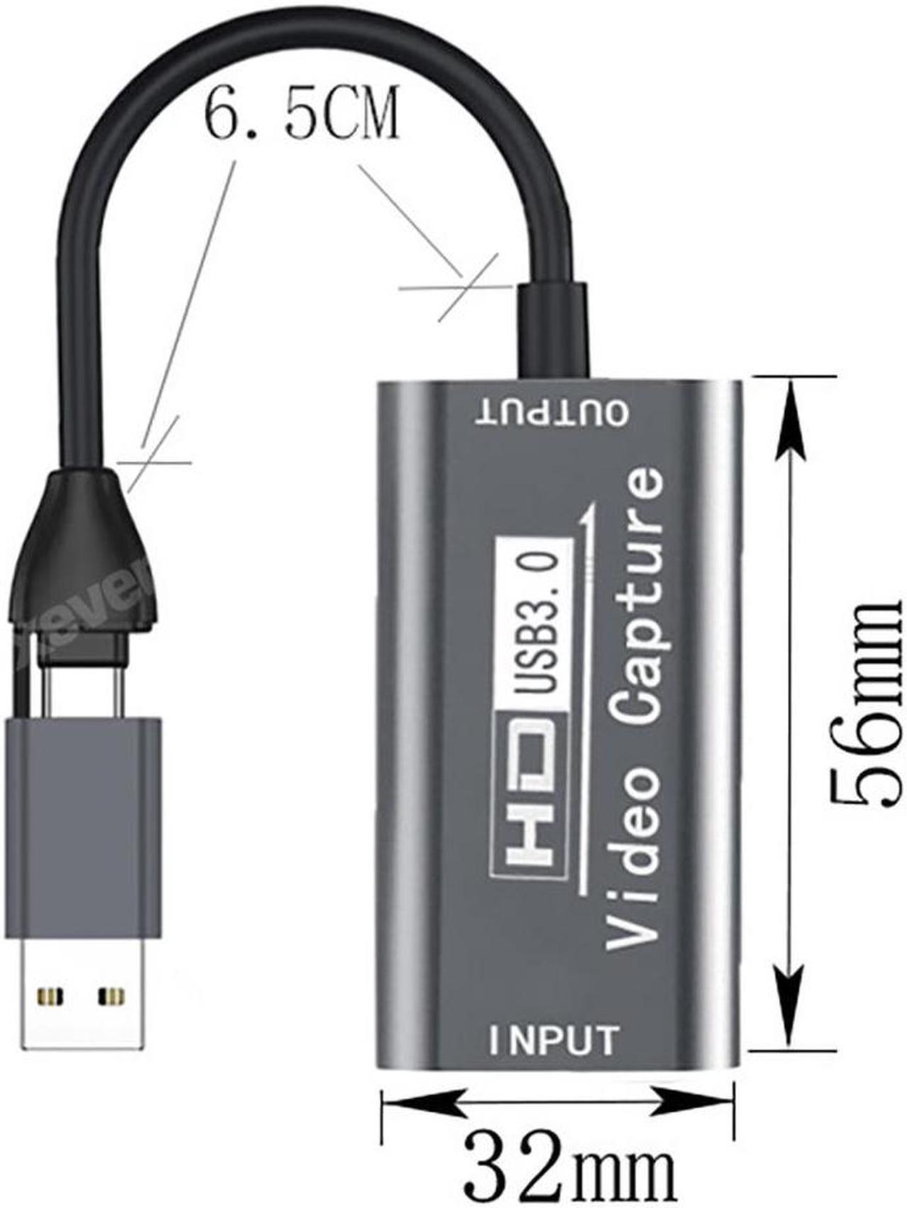 Alt view image 5 of 7 - IXEVER 4K HDMI Capture Card for Streaming, Full HD 1080P 60FPS USB Cam Link Game Audio Video Capture Card for Nintendo Switch/PS5/3ds/Xbox/PS4 to Window Mac OS System OBS Zoom