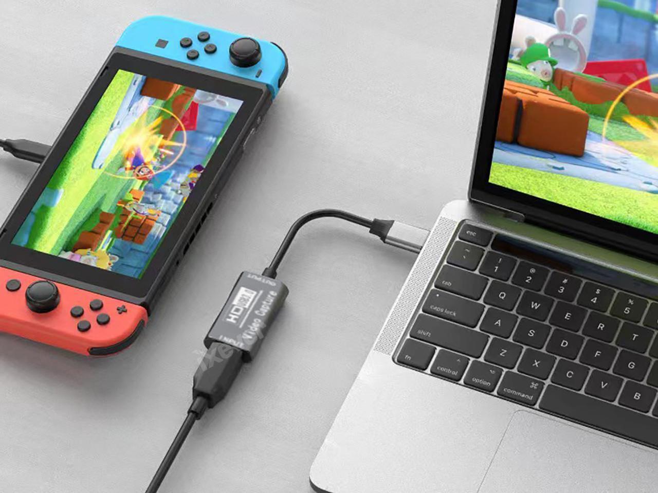 Alt view image 2 of 7 - IXEVER 4K HDMI Capture Card for Streaming, Full HD 1080P 60FPS USB Cam Link Game Audio Video Capture Card for Nintendo Switch/PS5/3ds/Xbox/PS4 to Window Mac OS System OBS Zoom